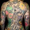 japanese tattoo on back tattoo